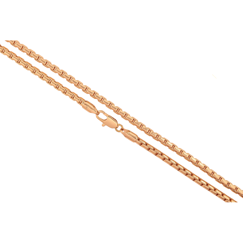 Ланцюжок Xuping колір Позолота 18K "Плетіння Венеціанське" довжина 50см х 3мм фото №1