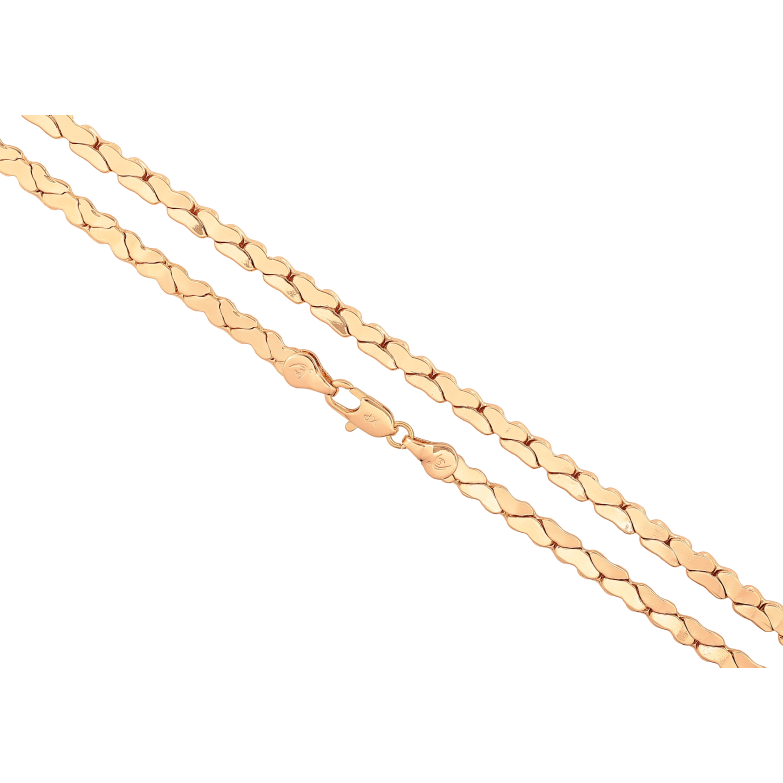 Цепочка Xuping цвет Позолота 18K "Плетение Фантазийное" длинна 50см х 4мм фото №1 Цепочка Xuping цвет Позолота 18K "Плетение Фантазийное" длинна 50см х 4мм фото №1