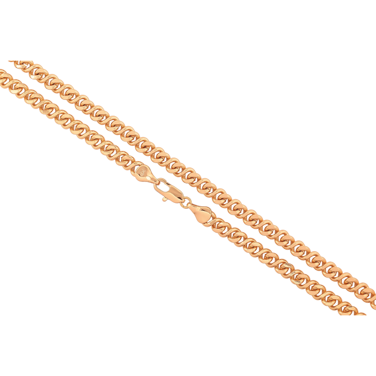 Ланцюжок Xuping колір Позолота 18K "Плетіння Вісімка" довжина 50см х 5мм фото №19