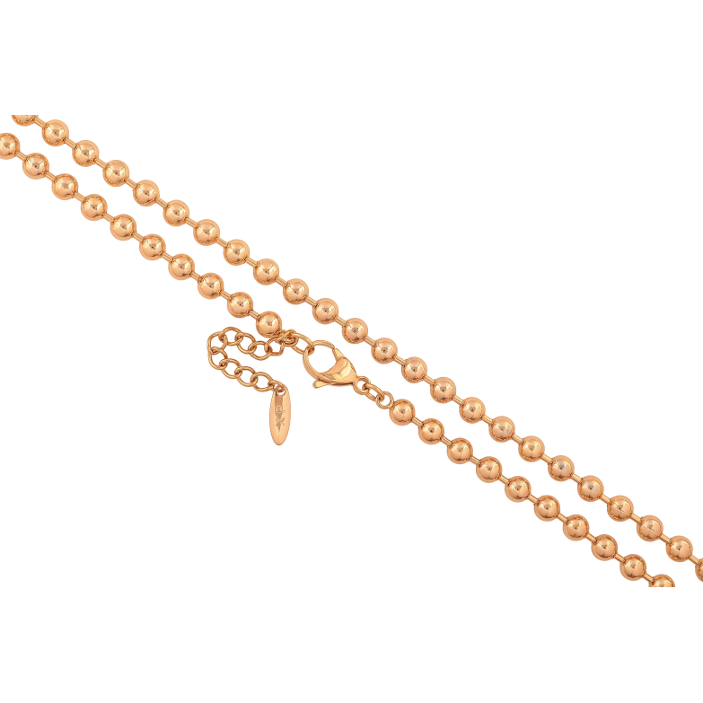 Ланцюжок Xuping колір Позолота 18K "Плетіння Перлина" довжина 46-49см х 5мм фото №1 Ланцюжок Xuping колір Позолота 18K "Плетіння Перлина" довжина 46-49см х 5мм фото №1