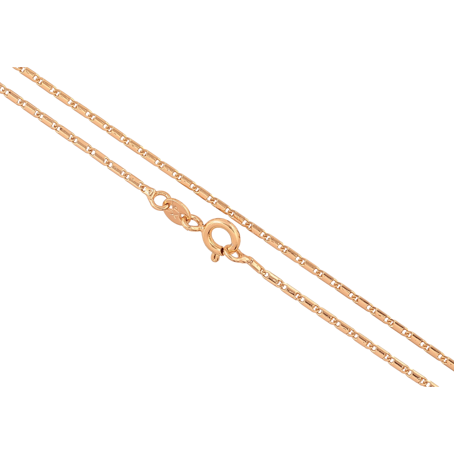 Ланцюжок Xuping колір Позолота 18K "Плетіння Морський ланцюг" довжина 50см х 1.5мм фото №1 Ланцюжок Xuping колір Позолота 18K "Плетіння Морський ланцюг" довжина 50см х 1.5мм фото №1