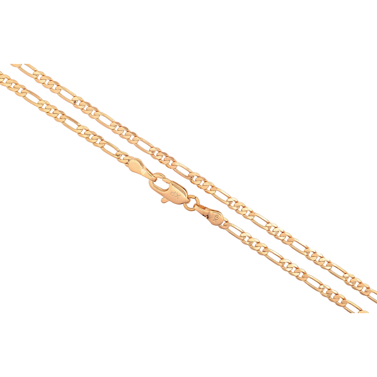 Ланцюжок Xuping колір Позолота 18K "Плетіння Фігаро" довжина 50см х 2.5мм фото №23 Ланцюжок Xuping колір Позолота 18K "Плетіння Фігаро" довжина 50см х 2.5мм фото №23