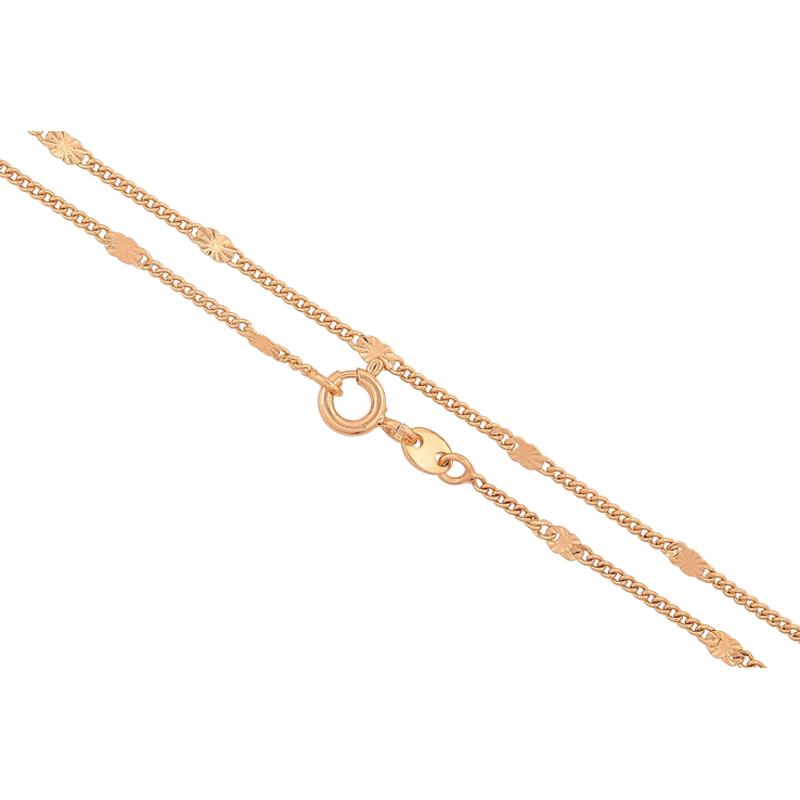 Цепочка Xuping цвет Позолота 18K "Плетение Панцирное с прокаткой" длинна 45см х 1.5-2мм фото №16