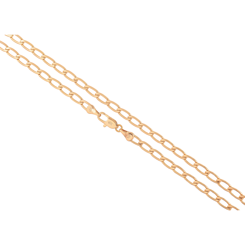 Цепочка Xuping цвет Позолота 18K "Плетение Панцирное" длинна 60см х 4мм фото №1 Цепочка Xuping цвет Позолота 18K "Плетение Панцирное" длинна 60см х 4мм фото №1