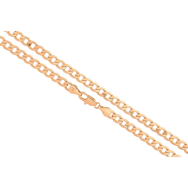 Ланцюжок Xuping колір Позолота 18K "Плетіння Панцирне" довжина 50см х 5мм фото №23 Ланцюжок Xuping колір Позолота 18K "Плетіння Панцирне" довжина 50см х 5мм фото №23