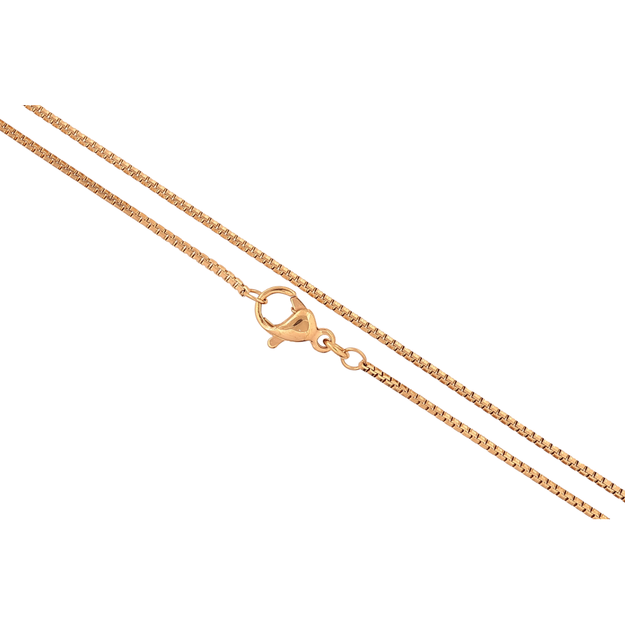 Цепочка Xuping цвет Позолота 18K "Плетение Венецианское" длинна 45см х 1мм фото №1 Цепочка Xuping цвет Позолота 18K "Плетение Венецианское" длинна 45см х 1мм фото №1