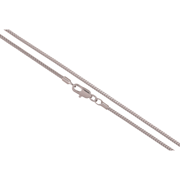 Цепочка Xuping цвет Родий "Плетение Фантазийное" длина 46см х 2мм фото №1
