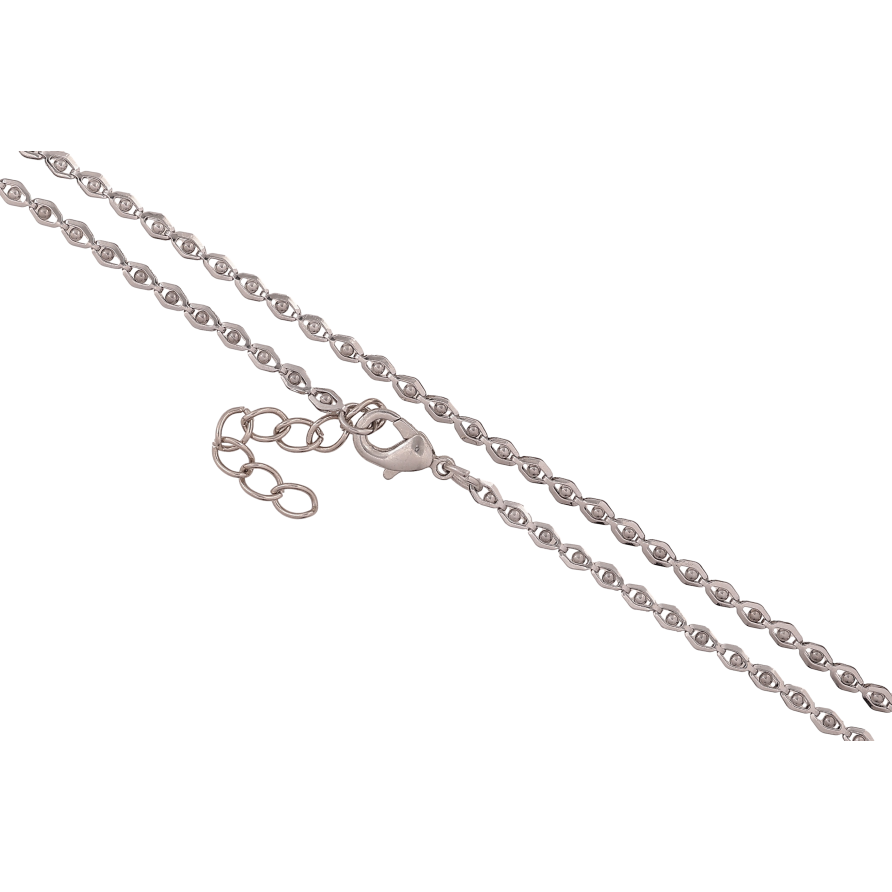 Цепочка Xuping цвет Родий "Плетение Фантазийное" длина 50-53см х 3мм фото №1 Цепочка Xuping цвет Родий "Плетение Фантазийное" длина 50-53см х 3мм фото №1