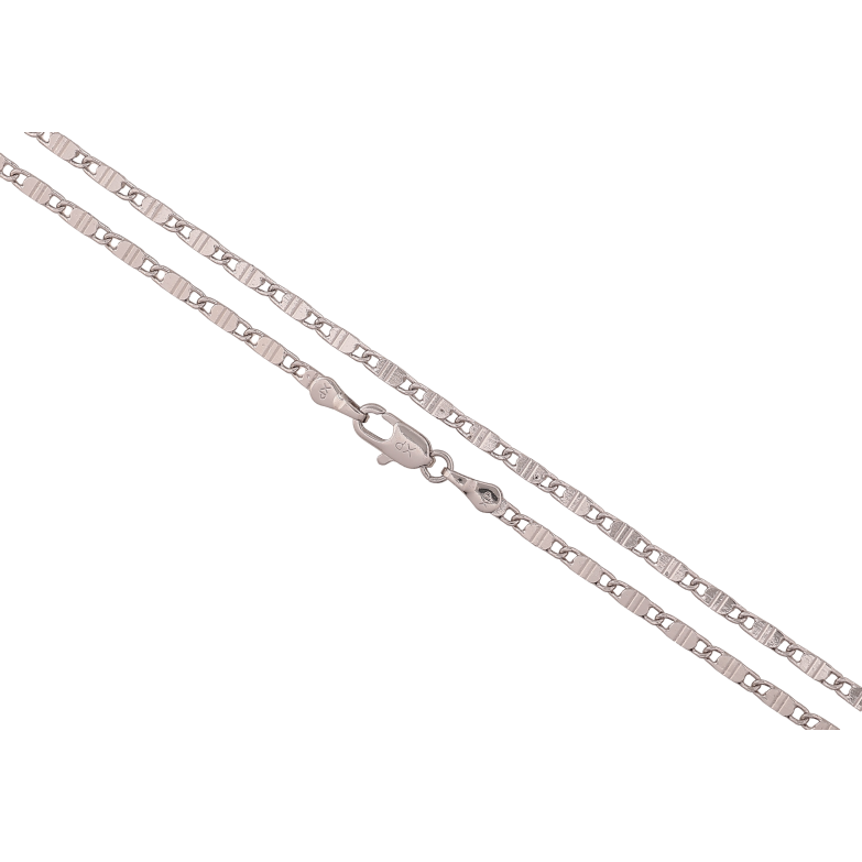 Цепочка Xuping цвет Родий "Плетение Морская цепь" длина 50см х 2мм фото №1