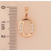 Кулон Xuping M&L цвет 18K "Буква О" для цепочки до 5мм фото №2 Кулон Xuping M&L цвет 18K "Буква О" для цепочки до 5мм фото №2