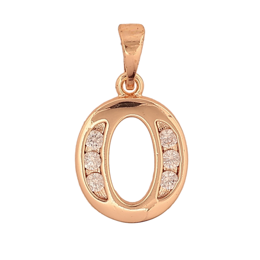 Кулон Xuping M&L цвет 18K "Буква О" для цепочки до 5мм фото №1 Кулон Xuping M&L цвет 18K "Буква О" для цепочки до 5мм фото №1