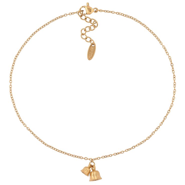 Браслет Xuping ТТМ Stainless Steel колір 14К на ногу "Ланцюжок з підвісками" довжина з дод. ланцюжком 27-30см х 1мм фото №10 Браслет Xuping ТТМ Stainless Steel колір 14К на ногу "Ланцюжок з підвісками" довжина з дод. ланцюжком 27-30см х 1мм фото №10