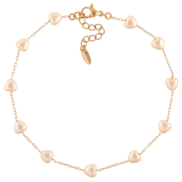 Браслет Xuping колір Позолота 18K на ногу "Ланцюжок із перлинами" розмір з дод. ланцюжком 23-26.5см х 1-6мм фото №9 Браслет Xuping колір Позолота 18K на ногу "Ланцюжок із перлинами" розмір з дод. ланцюжком 23-26.5см х 1-6мм фото №9