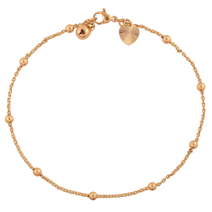 Браслет Xuping колір Позолота 18K на ногу "Ланцюжок з намистинами" розмір 2см х 1.5-3.5мм фото №17 Браслет Xuping колір Позолота 18K на ногу "Ланцюжок з намистинами" розмір 2см х 1.5-3.5мм фото №17