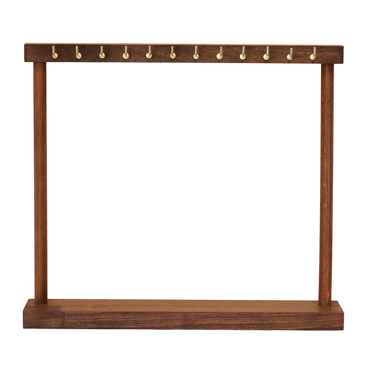 Підставка під ланцюжки браслети Дерев'яна 30х26.5х7.5см (12 металевих гачків) дивіться опис фото №17 Підставка під ланцюжки браслети Дерев'яна 30х26.5х7.5см (12 металевих гачків) дивіться опис фото №17