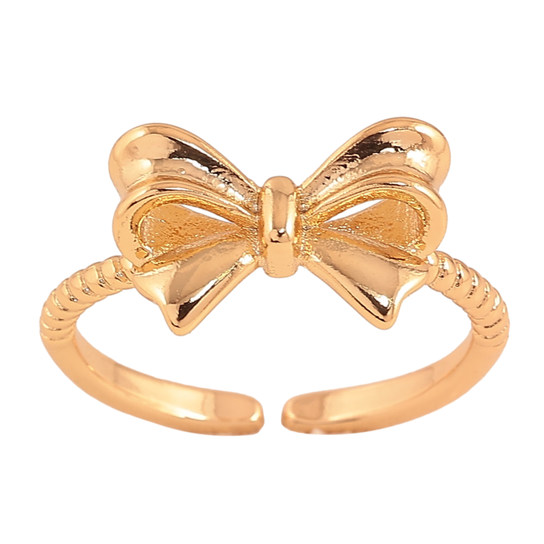 Кольцо Xuping цвет Позолота 18K "Бант"  фото №8