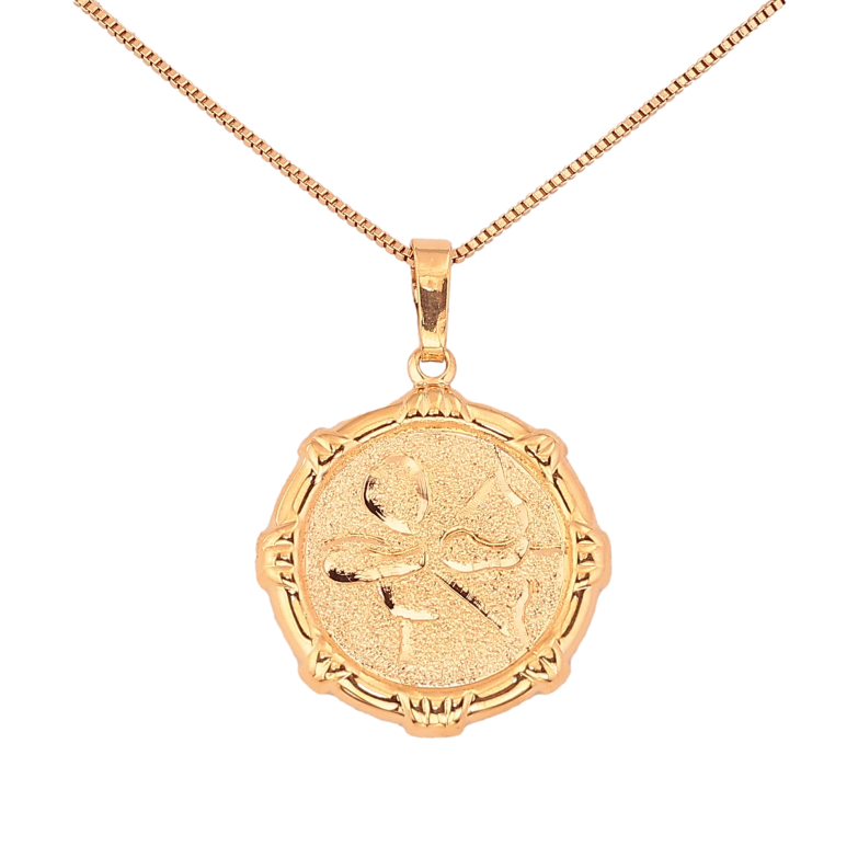 Кулон на цепочке(159285) Xuping цвет Позолота 18К "Знак Зодиака" (на выбор) длина 50см х 1мм В подарочном мешочке! фото №1 Кулон на цепочке(159285) Xuping цвет Позолота 18К "Знак Зодиака" (на выбор) длина 50см х 1мм В подарочном мешочке! фото №1