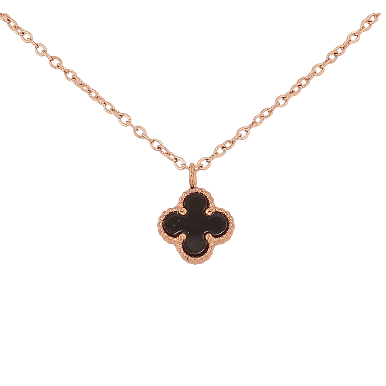 Підвіска на ланцюжку Нержавіюча сталь "Конюшина,8х8мм" довжина 41-46см х 1.5мм фото №1 Підвіска на ланцюжку Нержавіюча сталь "Конюшина,8х8мм" довжина 41-46см х 1.5мм фото №1