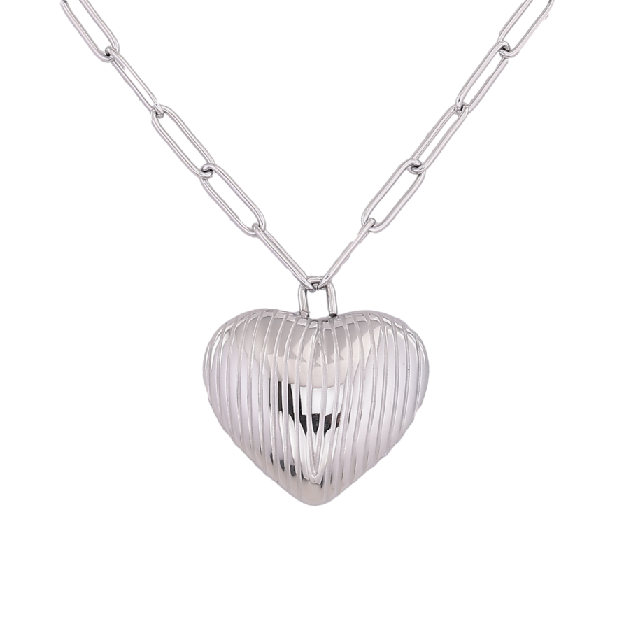 Підвіска на ланцюжку Нержавіюча сталь "Серце" довжина 67-72см х 3мм фото №1 Підвіска на ланцюжку Нержавіюча сталь "Серце" довжина 67-72см х 3мм фото №1