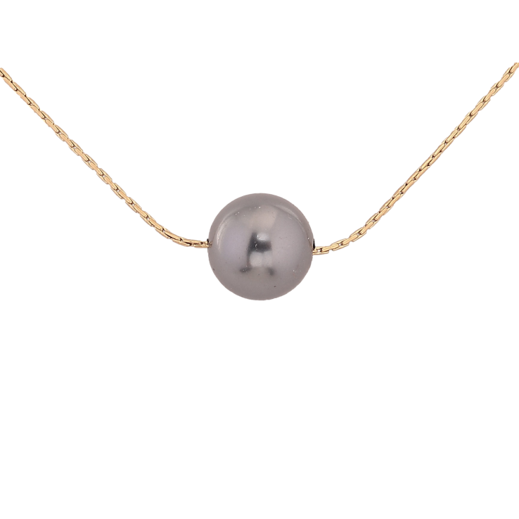 Підвіска на ланцюжку Xuping ТТМ Stainless Steel колір 14К "Чорна намистина, ø 12мм" довжина 45-50см х 1мм фото №10 Підвіска на ланцюжку Xuping ТТМ Stainless Steel колір 14К "Чорна намистина, ø 12мм" довжина 45-50см х 1мм фото №10