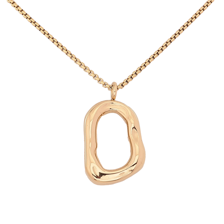 Підвіска на ланцюжку Xuping ТТМ Stainless Steel колір 14К "Декоративна підвіска" довжина 45-50см х 1.5мм фото №12