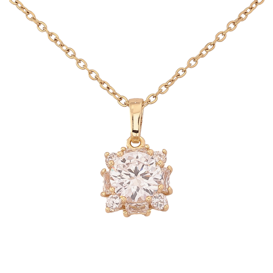 Підвіска на ланцюжку Xuping колір Позолота 14K "Кристальний блиск" довжина 43-53см х 1.5мм фото №1 Підвіска на ланцюжку Xuping колір Позолота 14K "Кристальний блиск" довжина 43-53см х 1.5мм фото №1