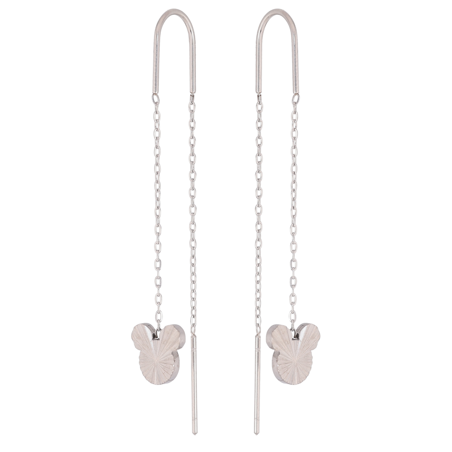 Сережки Нержавіюча сталь протяжки "Міккі Маус" фото №1