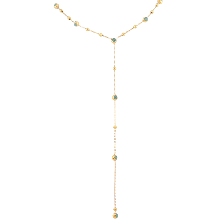 Кольє Нержавіюча сталь "Підвіска з кульками" довжина 42-47см х 1-5мм фото №1 Кольє Нержавіюча сталь "Підвіска з кульками" довжина 42-47см х 1-5мм фото №1