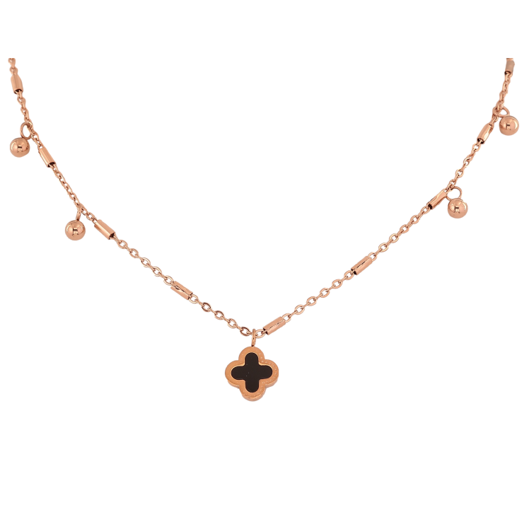 Кольє Нержавіюча сталь "Конюшина" довжина 42-46см х 2мм фото №23 Кольє Нержавіюча сталь "Конюшина" довжина 42-46см х 2мм фото №23