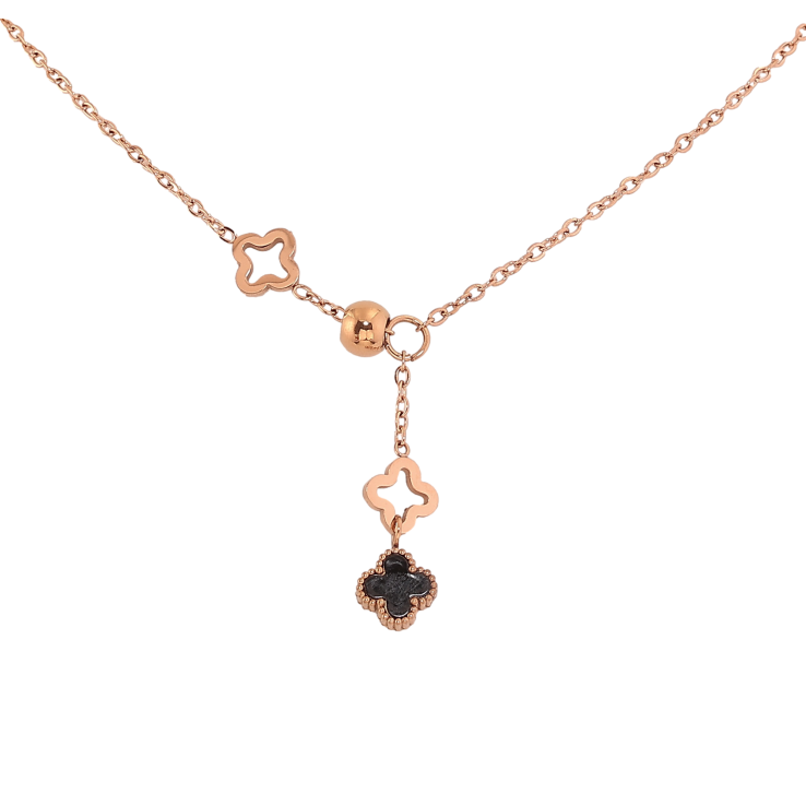 Кольє Нержавіюча сталь "Конюшина" довжина 41-45см х 1.5-7мм фото №21 Кольє Нержавіюча сталь "Конюшина" довжина 41-45см х 1.5-7мм фото №21