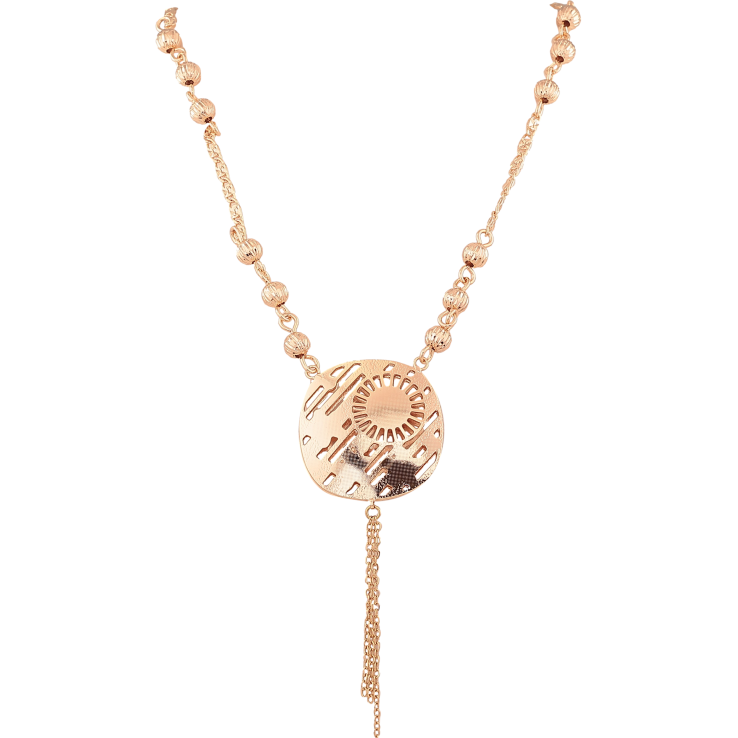 Кольє Xuping M&L колір 18К "Декоративна підвіска" довжина 57-61см х 3-7мм фото №11 Кольє Xuping M&L колір 18К "Декоративна підвіска" довжина 57-61см х 3-7мм фото №11