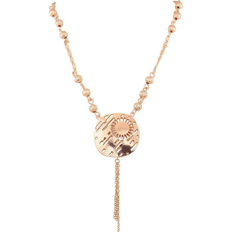 Колье Xuping M&L цвет 18К "Декоративная подвеска" длина 57-61см х 3-7мм фото №1