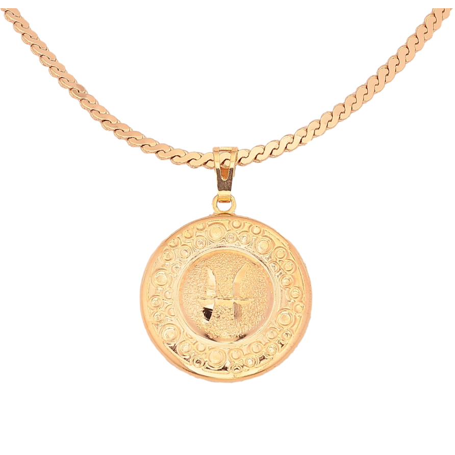 Кулон на ланцюжку(210290) Xuping колір Позолота 18К "Знак Зодіаку" (на вибір) довжина 50см х 3мм У подарунковому мішечку! фото №1 Кулон на ланцюжку(210290) Xuping колір Позолота 18К "Знак Зодіаку" (на вибір) довжина 50см х 3мм У подарунковому мішечку! фото №1