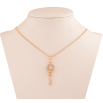 Кулон на ланцюжку Xuping M&L колір 18K "Ключик" довжина 44см х 1мм фото №4