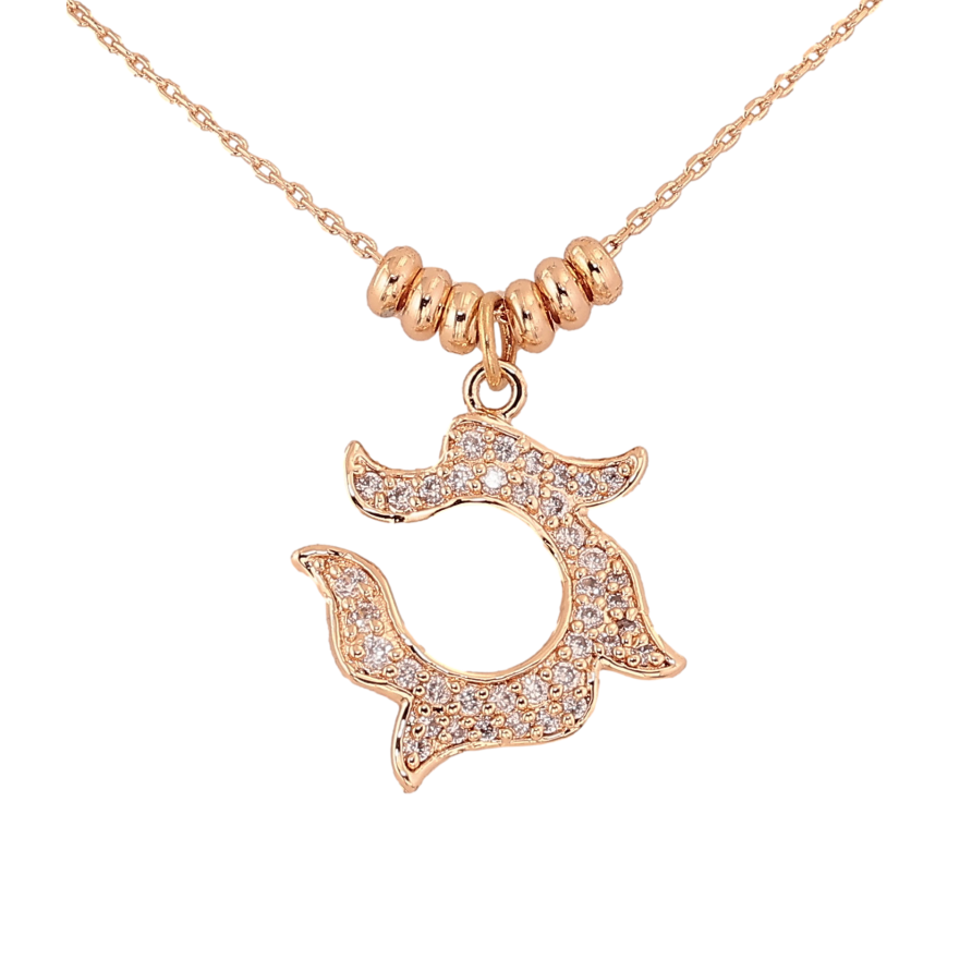 Кулон на ланцюжку Xuping M&L колір 18К "Інкрустація кристалами" розмір 39-44см х 1мм фото №1 Кулон на ланцюжку Xuping M&L колір 18К "Інкрустація кристалами" розмір 39-44см х 1мм фото №1