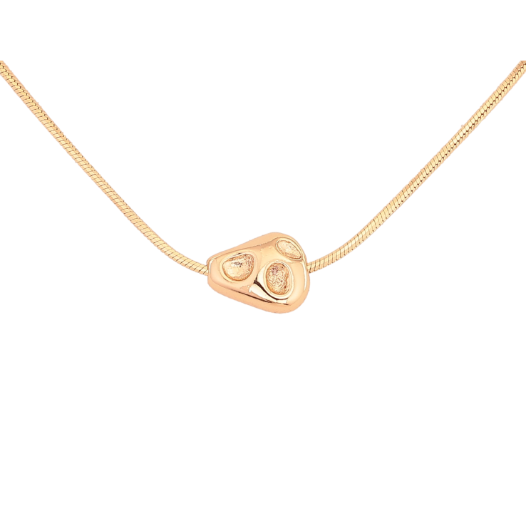 Кулон на ланцюжку Xuping колір Позолота 18К "Декоративна намистина" довжина 42-45см х 1мм фото №21