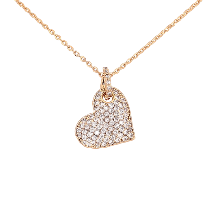 Кулон на ланцюжку Xuping колір Позолота 18К "Серце з інкрустацією кристалами" довжина 41-46см х 1.5мм фото №24 Кулон на ланцюжку Xuping колір Позолота 18К "Серце з інкрустацією кристалами" довжина 41-46см х 1.5мм фото №24