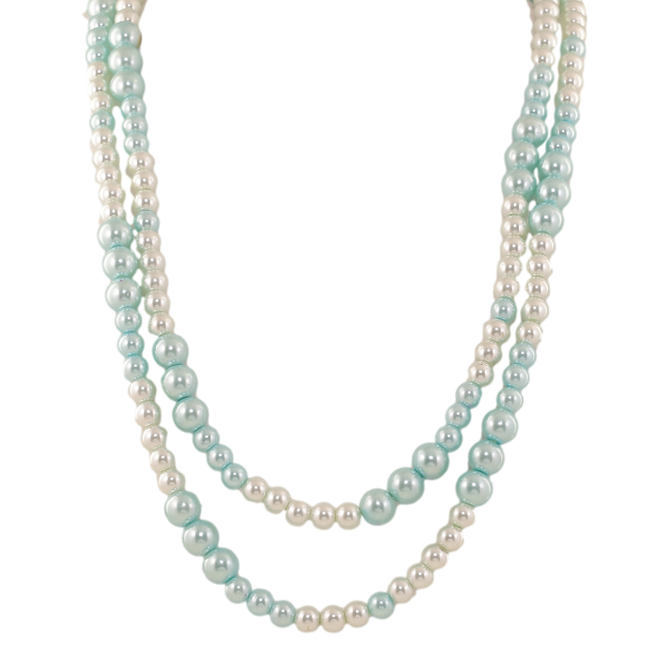 Намисто "Нитка бірюзових намистин" довжина 114см х 6-8мм фото №10 Намисто "Нитка бірюзових намистин" довжина 114см х 6-8мм фото №10