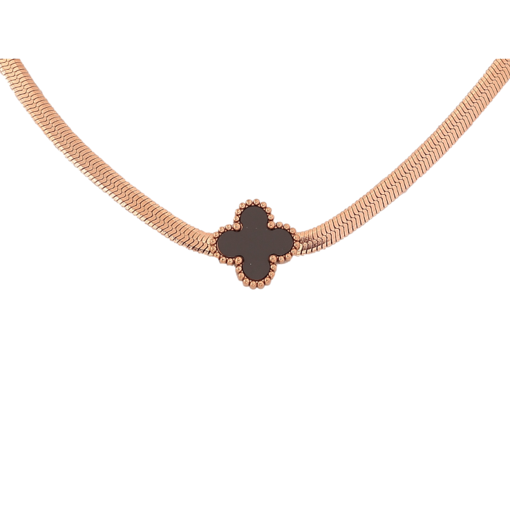 Підвіска на ланцюжку Нержавіюча сталь "Конюшина" довжина 42-46см х 3мм фото №9