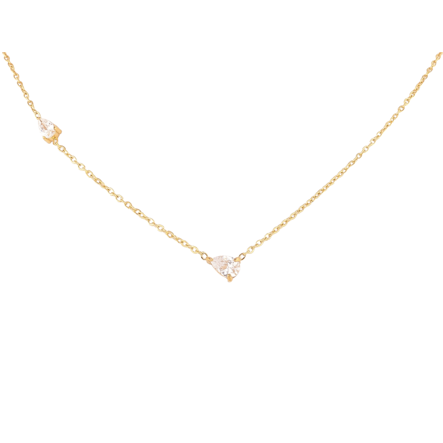 Підвіска на ланцюжку Нержавіюча сталь "Кристальні крапельки" довжина 42-47см х 1мм фото №1 Підвіска на ланцюжку Нержавіюча сталь "Кристальні крапельки" довжина 42-47см х 1мм фото №1