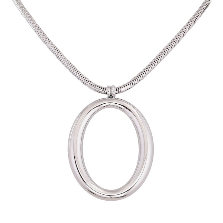 Підвіска на ланцюжку Нержавіюча сталь "Овальна підвіска" довжина 42-47см х 3мм фото №17 Підвіска на ланцюжку Нержавіюча сталь "Овальна підвіска" довжина 42-47см х 3мм фото №17