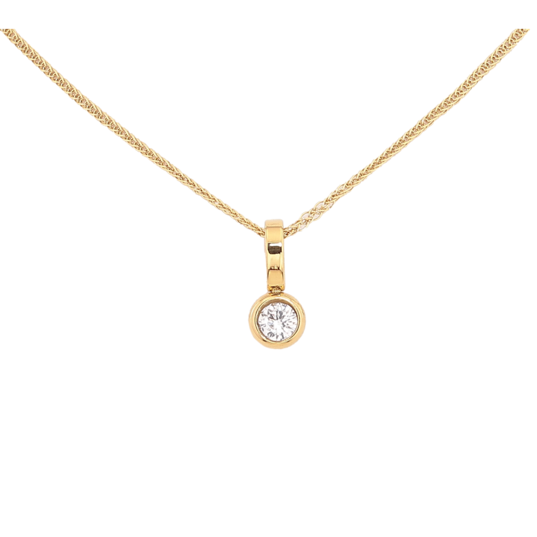 Подвеска на цепочке Нержавеющая сталь "Кристалл, ø 6мм" длина 41-46см х 1.5мм фото №1 Подвеска на цепочке Нержавеющая сталь "Кристалл, ø 6мм" длина 41-46см х 1.5мм фото №1