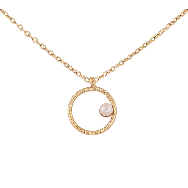 Підвіска на ланцюжку Xuping ТТМ Stainless Steel колір 14К "Кільце з перлиною" довжина 40.5-45.5см х 1мм фото №21 Підвіска на ланцюжку Xuping ТТМ Stainless Steel колір 14К "Кільце з перлиною" довжина 40.5-45.5см х 1мм фото №21