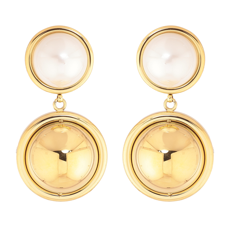 Сережки Нержавіюча сталь пусети "Декоративні підвіски" фото №4