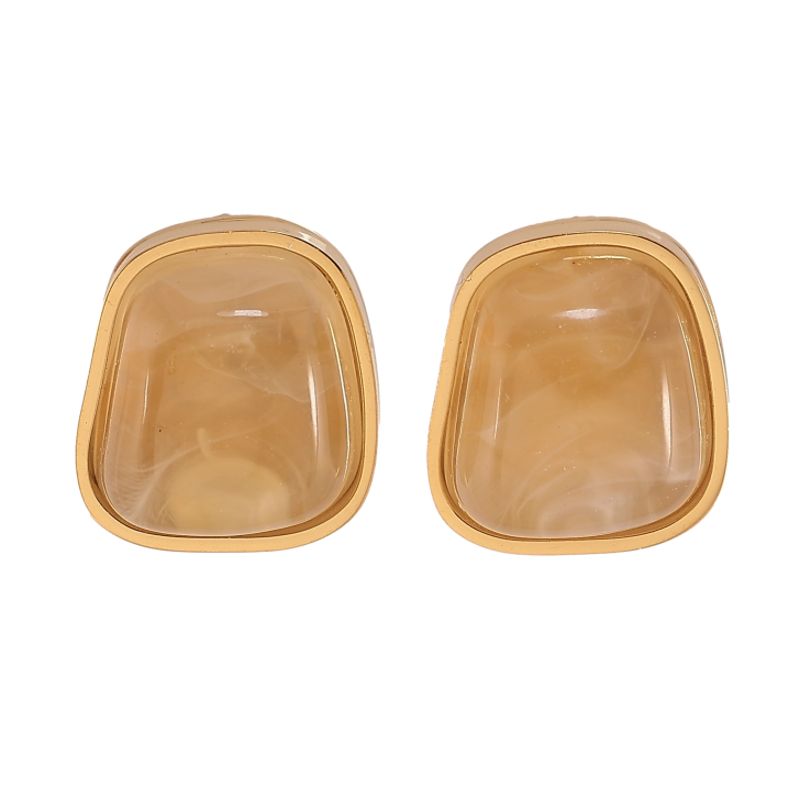 Сережки Xuping TTM Stainless Steel колір 14К пусети "Декоративні" фото №8 Сережки Xuping TTM Stainless Steel колір 14К пусети "Декоративні" фото №8