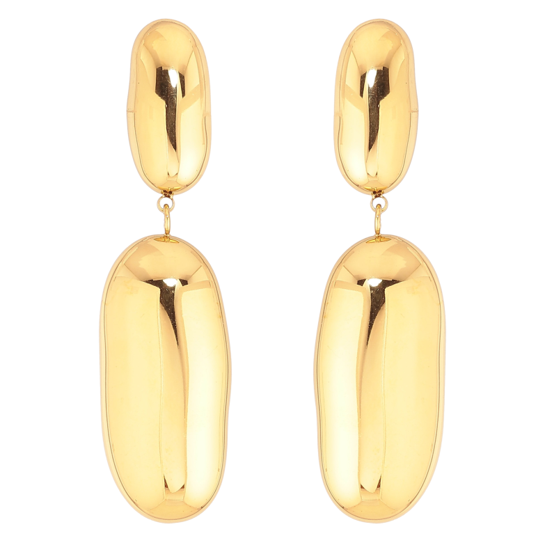 Сережки Xuping TTM Stainless Steel колір 14К пусети "Декоративні підвіски" фото №1