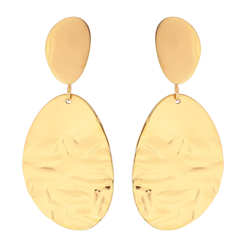 Серьги Xuping TTM Stainless Steel цвет 14К пусеты "Декоративные подвески" фото №4