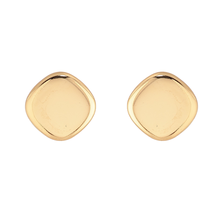 Сережки Xuping колір Позолота 14K пусети "Ромби" фото №22 Сережки Xuping колір Позолота 14K пусети "Ромби" фото №22