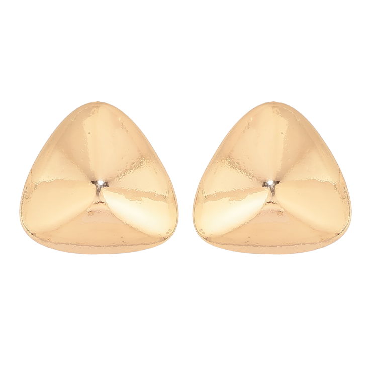 Сережки Xuping колір Позолота 14K пусети "Трикутники" фото №11