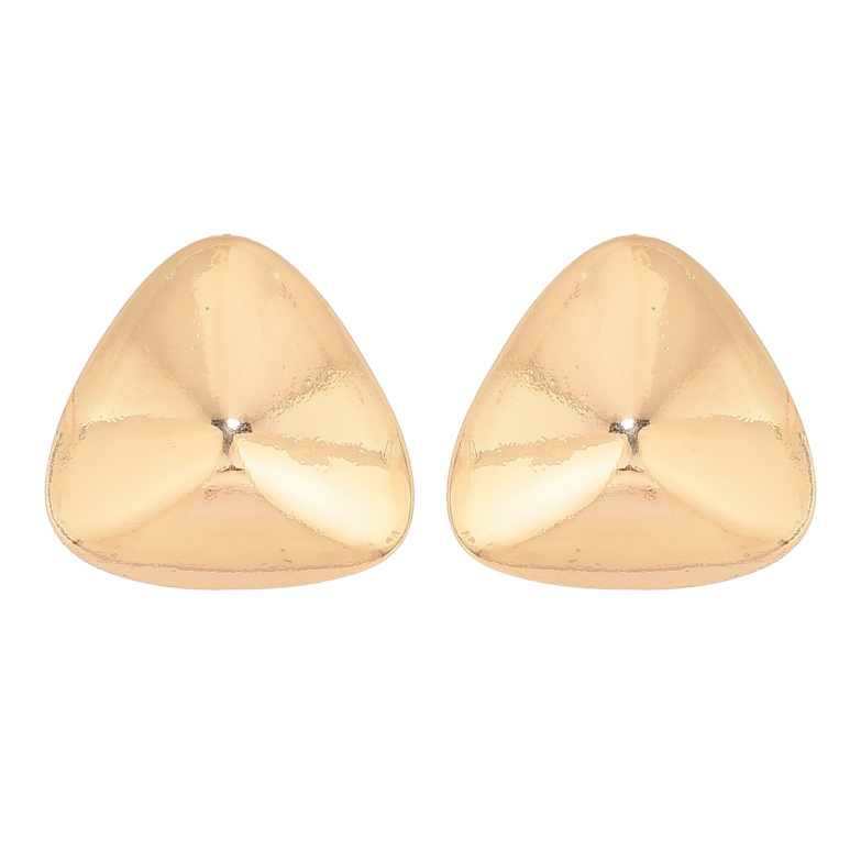 Сережки Xuping колір Позолота 14K пусети "Трикутники" фото №1
